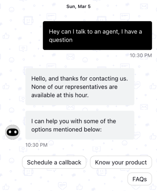 Thiết kế cuộc trò chuyện ảo với chatbot 