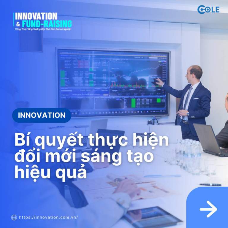 Bí quyết thực hiện đổi mới sáng tạo hiệu quả